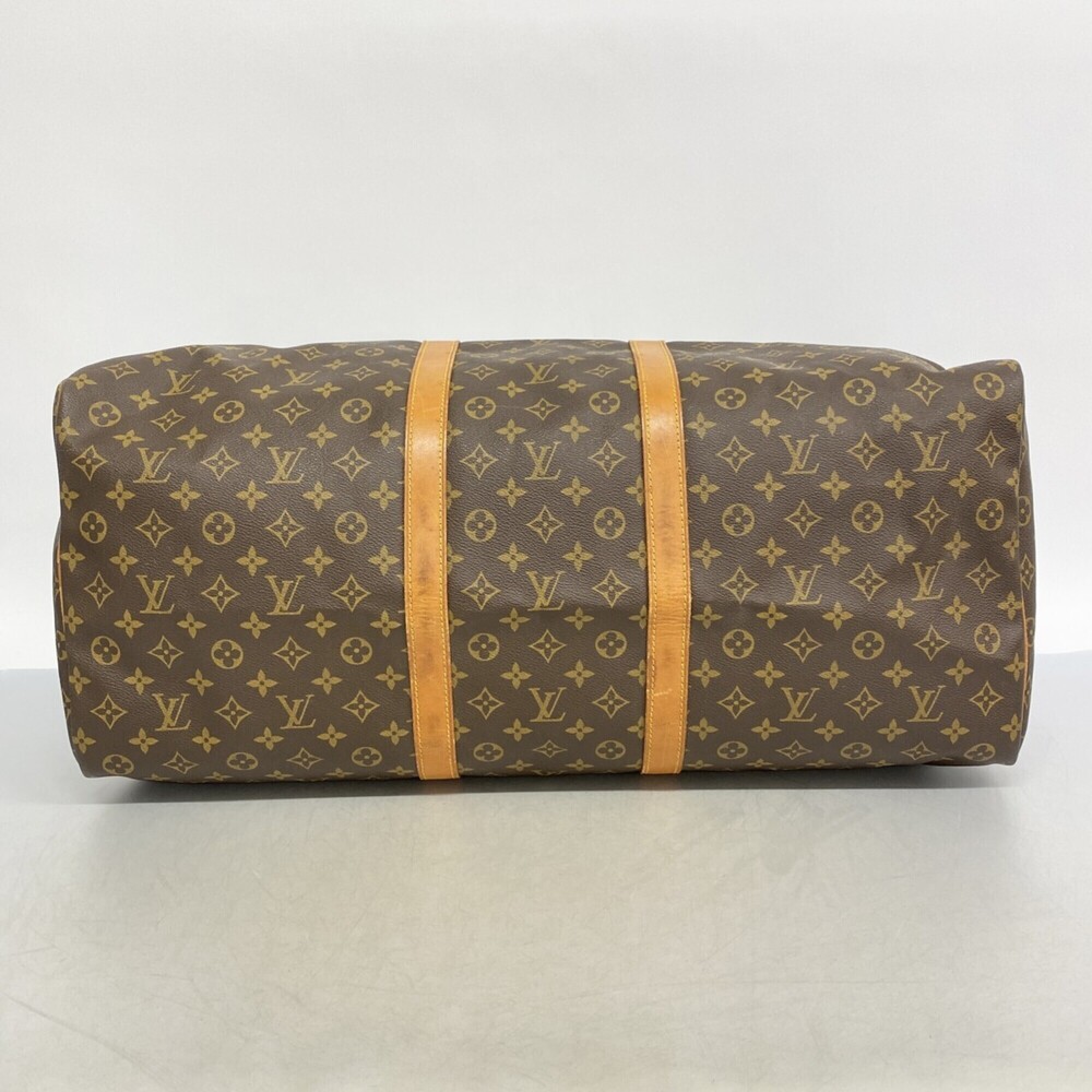LOUIS VUITTON Brown Monogram Keepall 60 Boston Bag - Picture 3 of 11